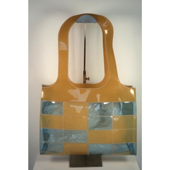 Vintage Chanel 1998 Choco Cuba PVC Tote Bag FREE COA - Picture 2 of 11